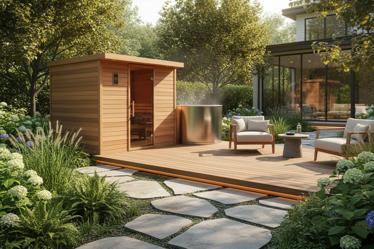 Slideshow Image 1 - Sauna and Cold Plunge