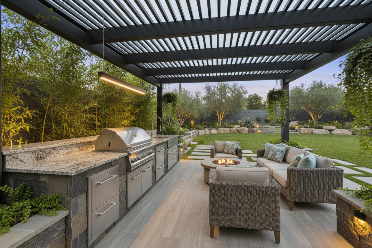 Slideshow Image 2 - Outdoor Kitchen